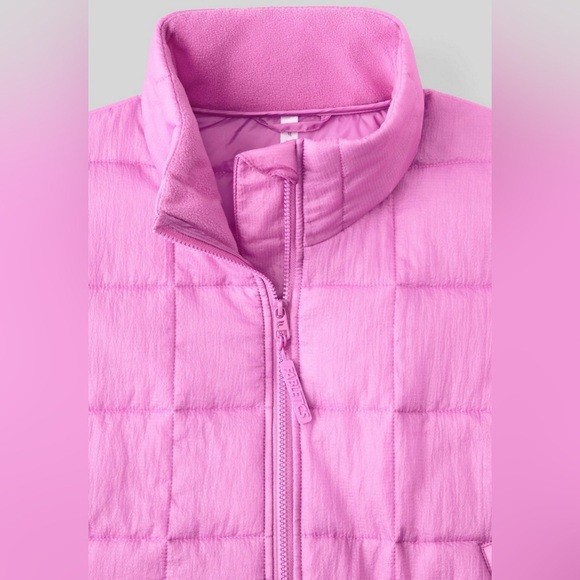 Fabletics Neon Purple Pop Jacket | L | NWT | Water Resistant | Reflective - Picture 3 of 8